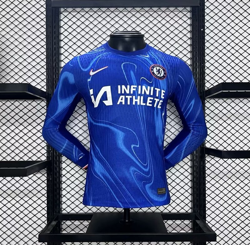 24-25 Chelsea Home Player Version Long Sleeve