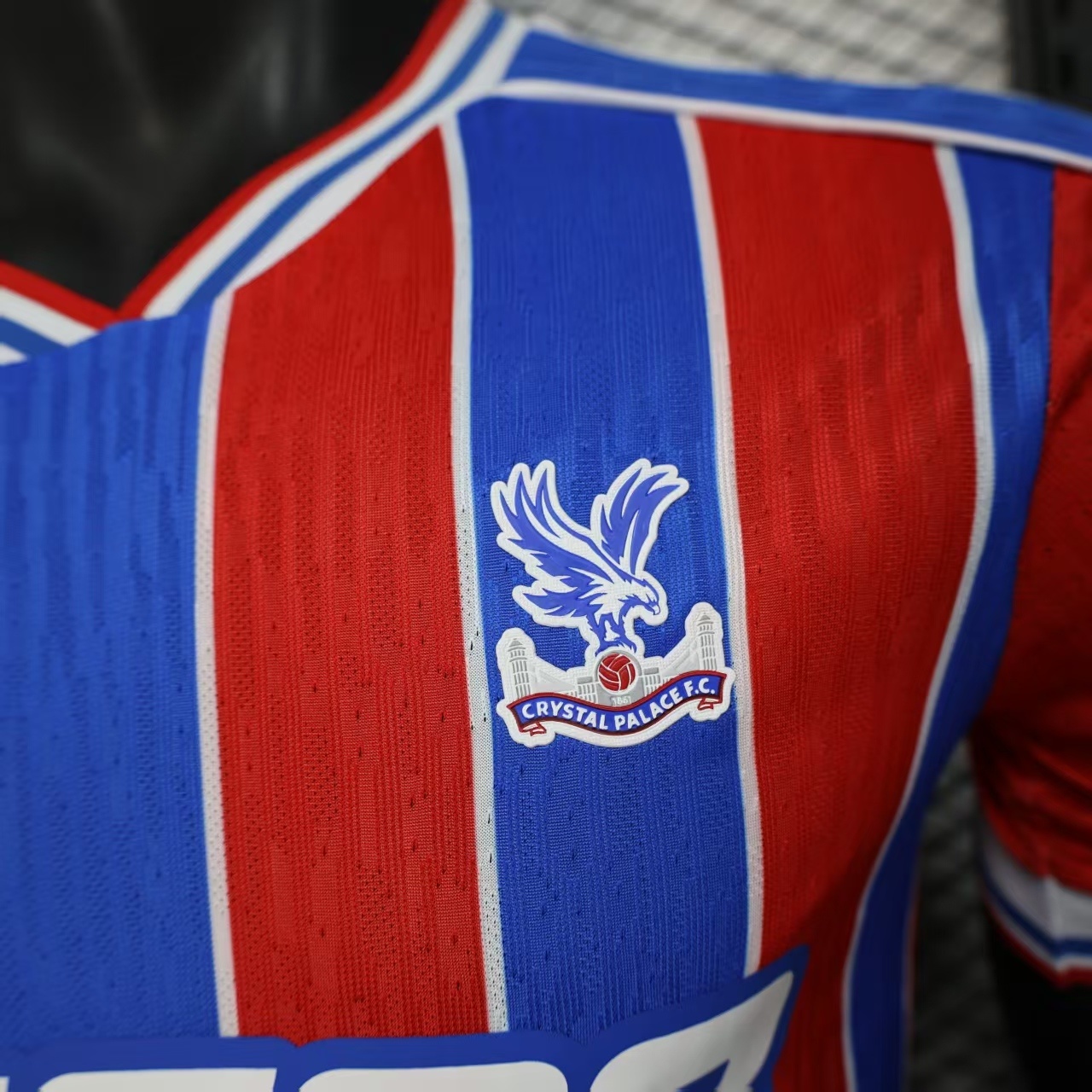 25-26 Crystal Palace Home Soccer Jersey Player Version - view 5