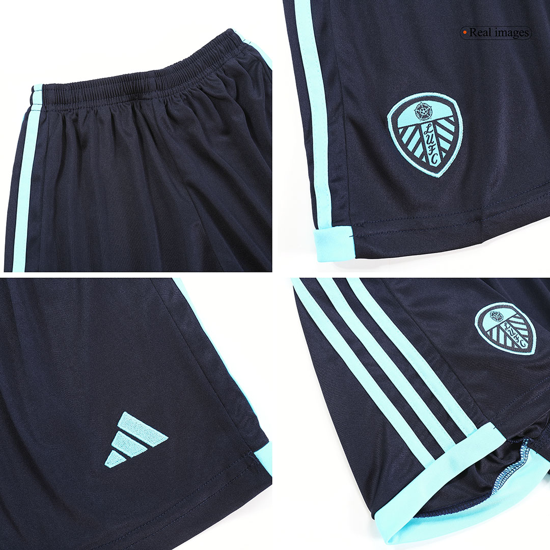 23-24 Leeds United Away Kids Kit Jersey+Shorts - view 3