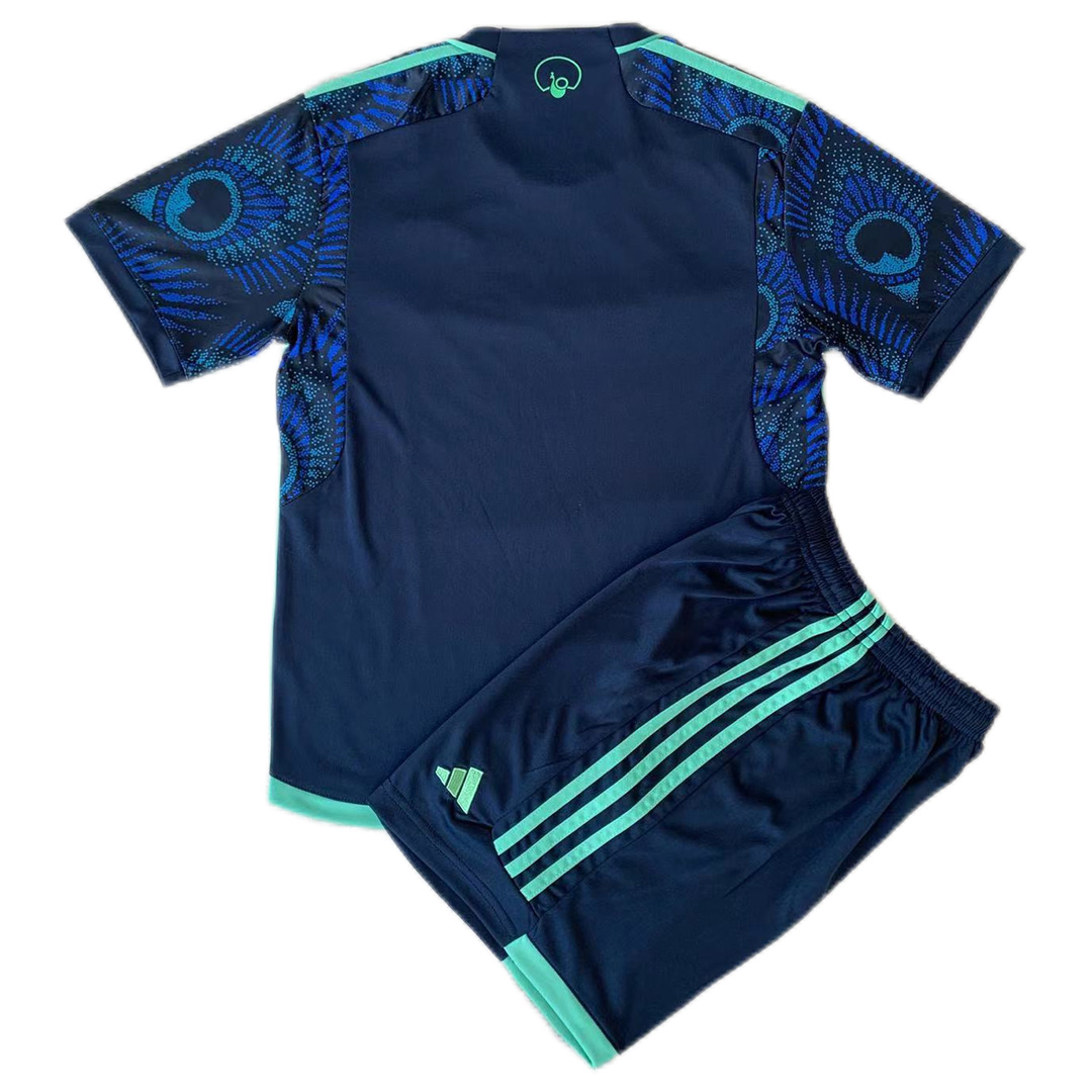 23-24 Leeds United Away Kids Kit Jersey+Shorts - view 5