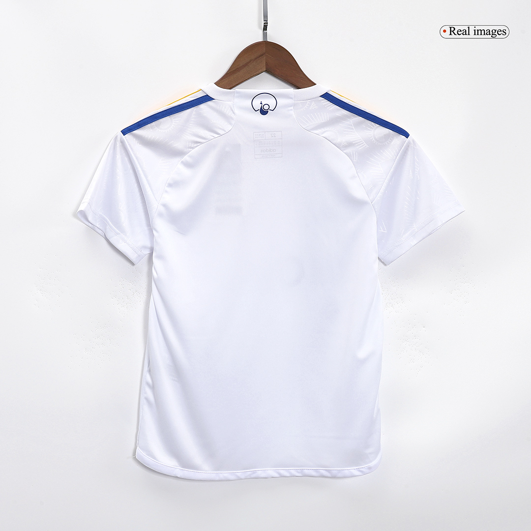 23-24 Leeds United Home Kids Kit Jersey+Shorts - view 11
