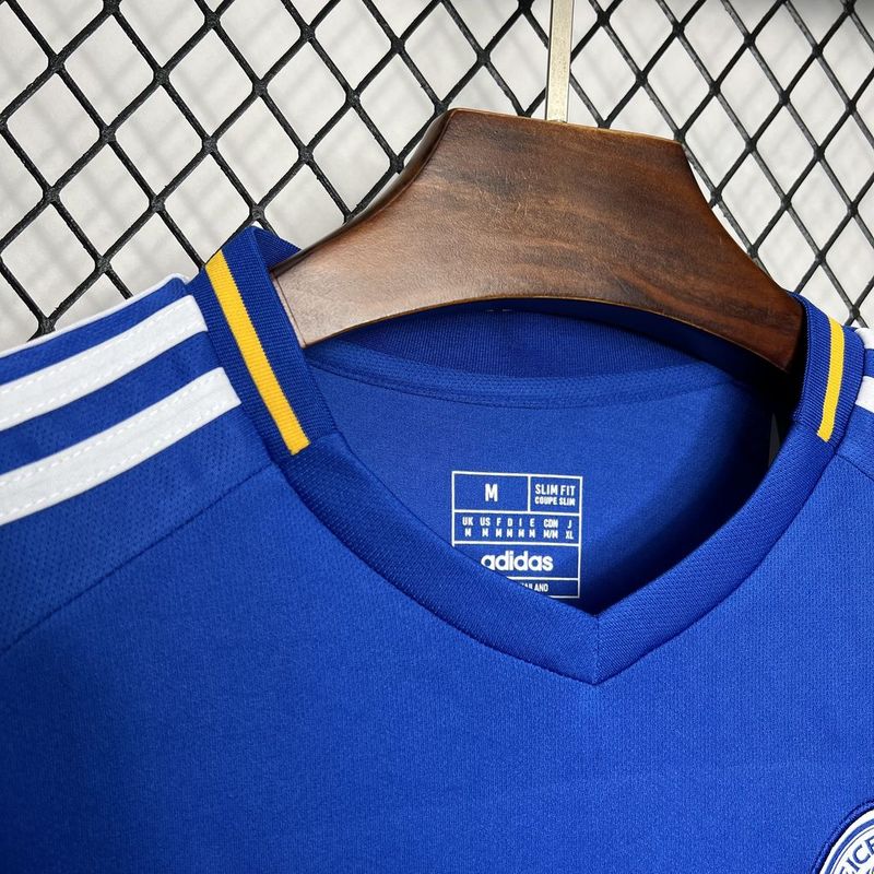 24-25 Leicester City Home Soccer Jersey - view 4