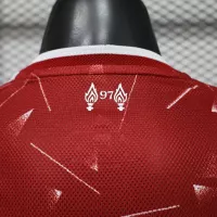 26-27 Liverpool Home Soccer Jersey Player Version Long Sleeve - view 9