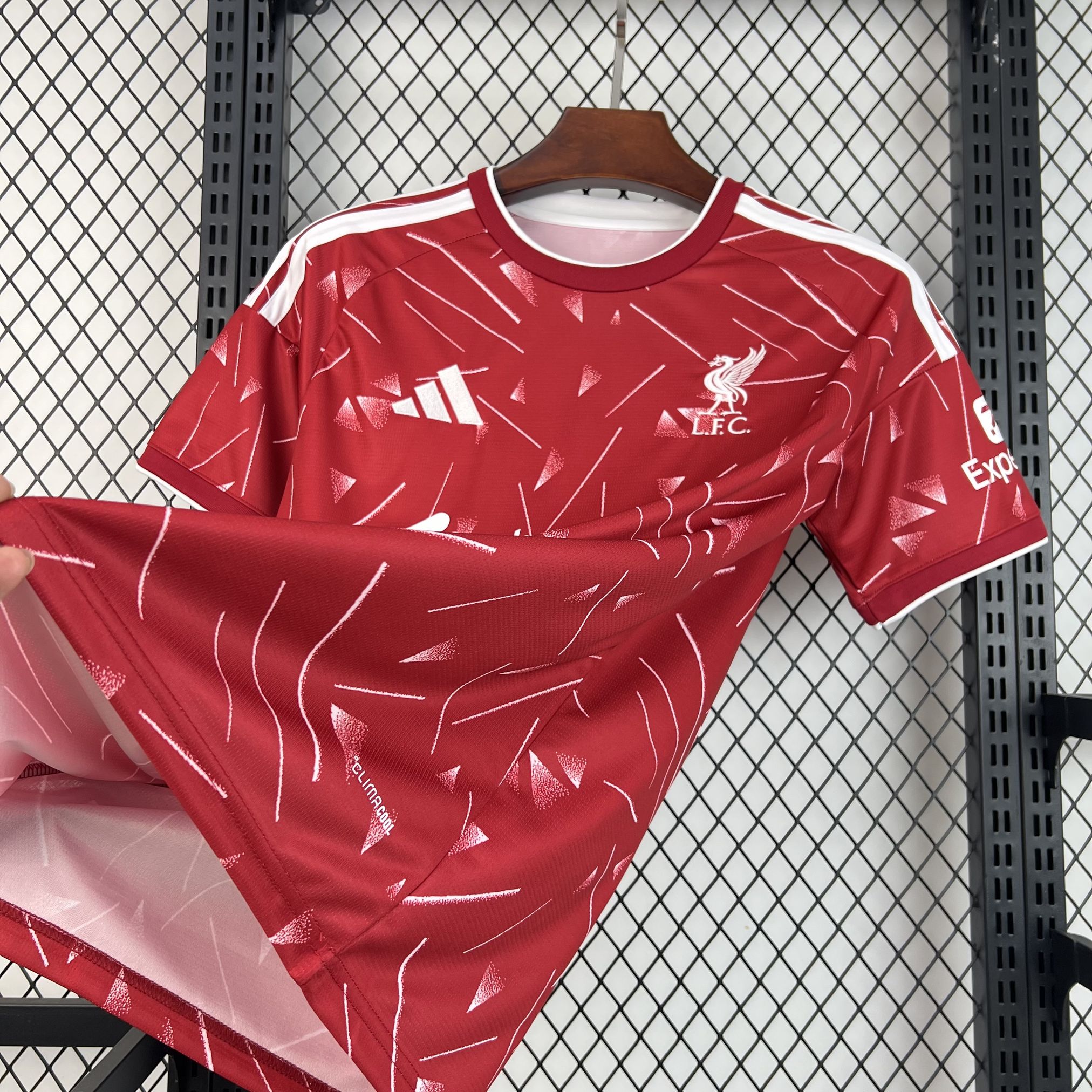 26-27 Liverpool Home Soccer Jersey - view 9