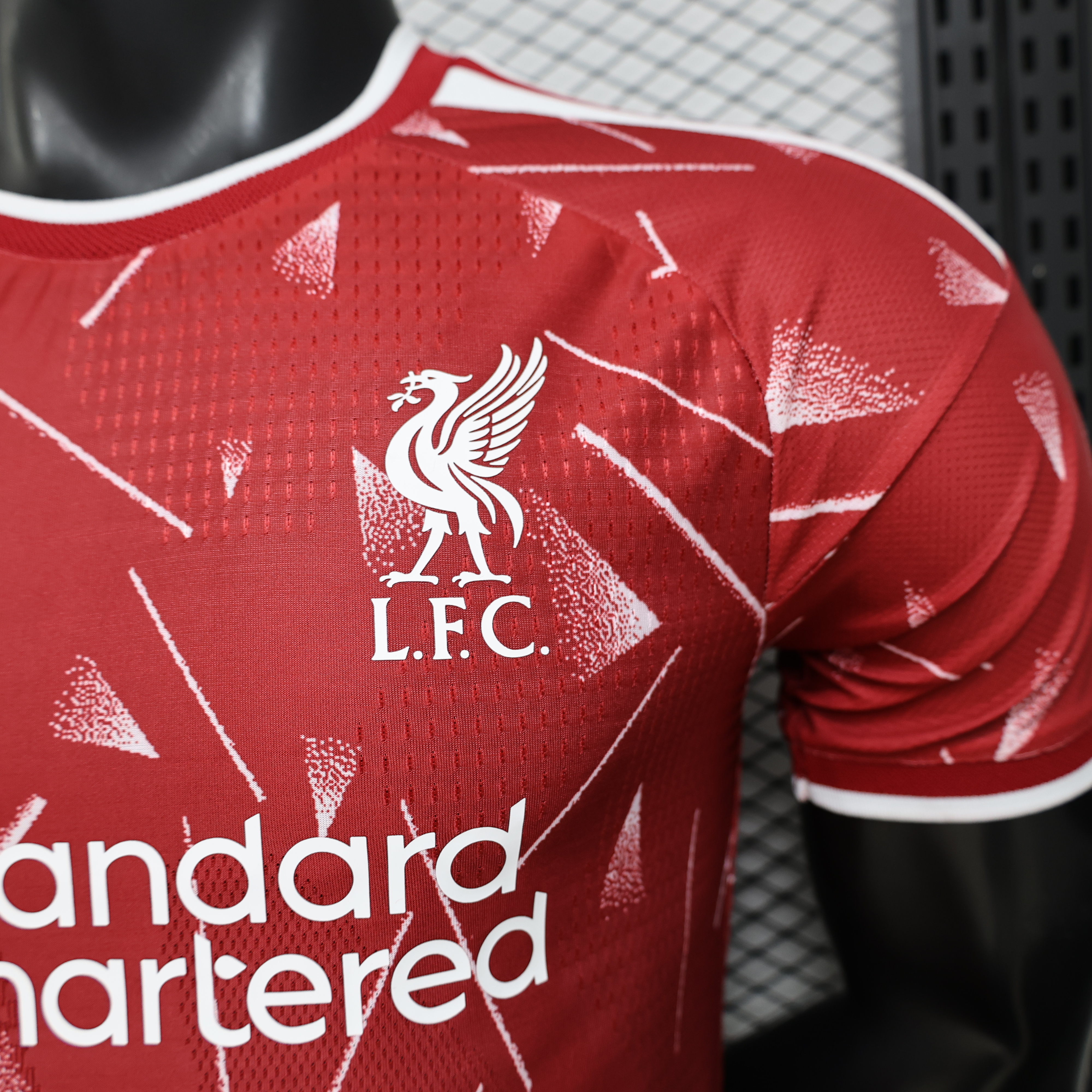 26-27 Liverpool Home Soccer Jersey Player Version - view 6