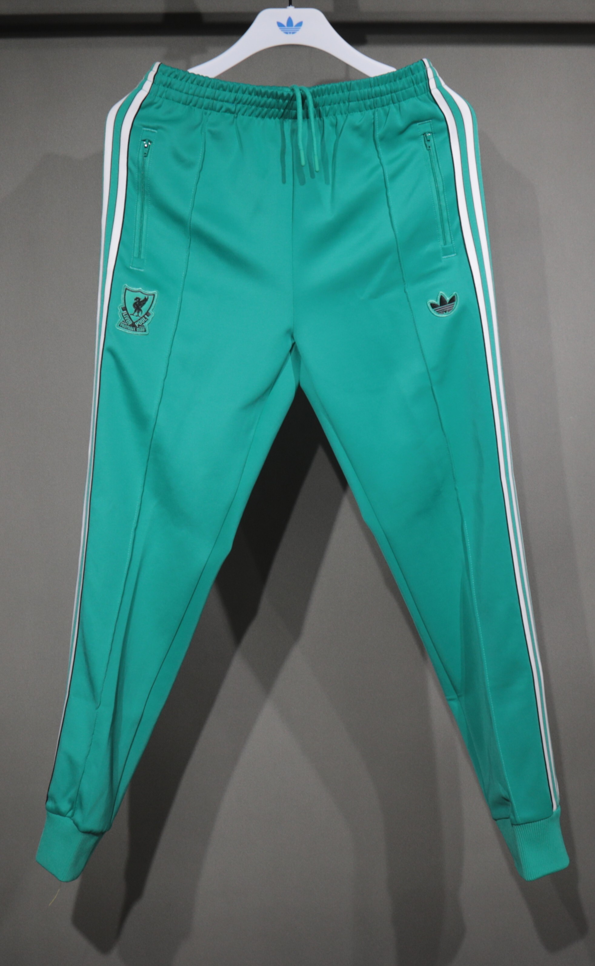 25-26 Liverpool FC Zipper Sweat Terrace Icons Track  Kit(Top+Pants) Green - view 5