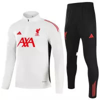 25-26 Liverpool 1/4 Zipper Sweat Kit(Top+Pants) White - view 1