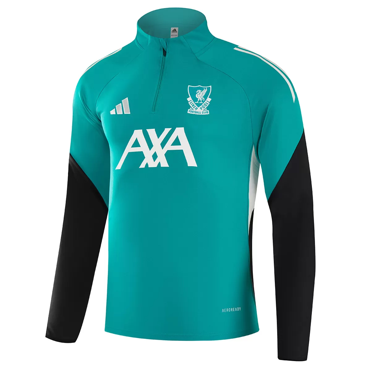 25-26 Liverpool 1/4 Zipper Sweat Kit(Top+Pants) Green - view 4