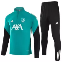 25-26 Liverpool 1/4 Zipper Sweat Kit(Top+Pants) Green - view 1