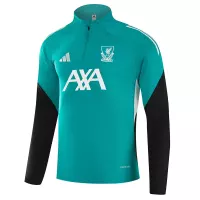 25-26 Liverpool 1/4 Zipper Sweat Kit(Top+Pants) Green - view 4