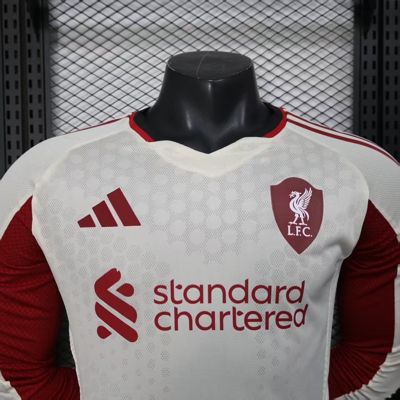 25-26 Liverpool Away Soccer Jersey Player Version Long Sleeve - view 10