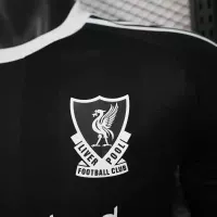 25-26 Liverpool Goalkeeper Black Soccer Jersey Player Version - view 5