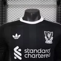 25-26 Liverpool Goalkeeper Black Soccer Jersey Player Version - view 9