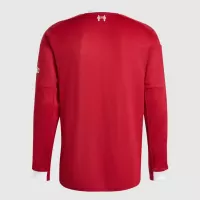 25-26 Liverpool Home Football Jersey Long Sleeve - view 3