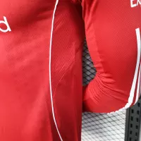 25-26 Liverpool Home Soccer Jersey Player Version Long Sleeve - view 10