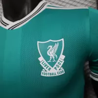 25-26 Liverpool Third Away Green Soccer Jersey - view 3
