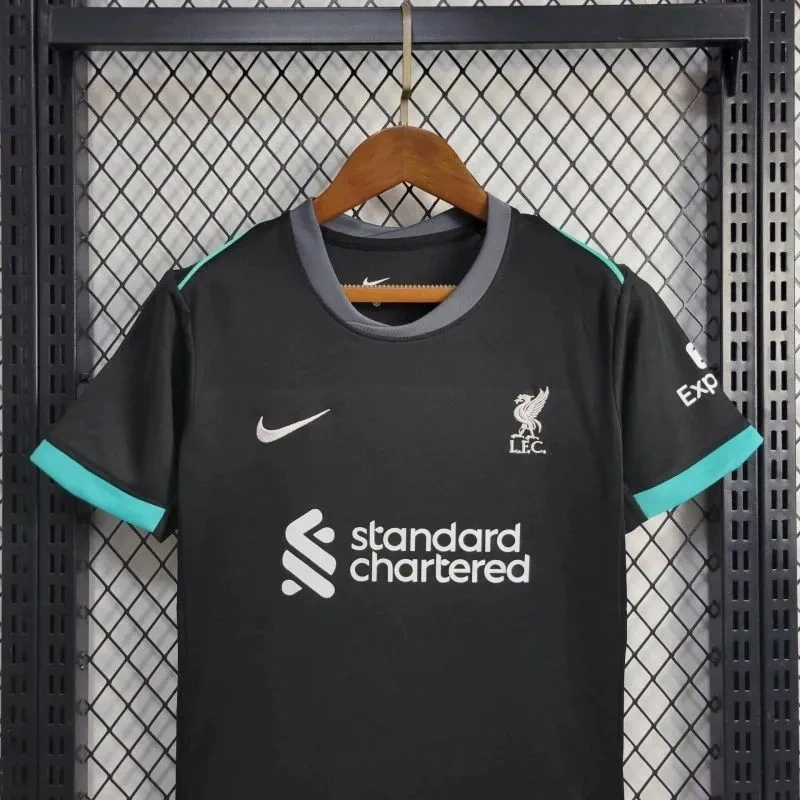 24-25 Liverpool Away Football Kids Kit Jersey+Shorts - view 9