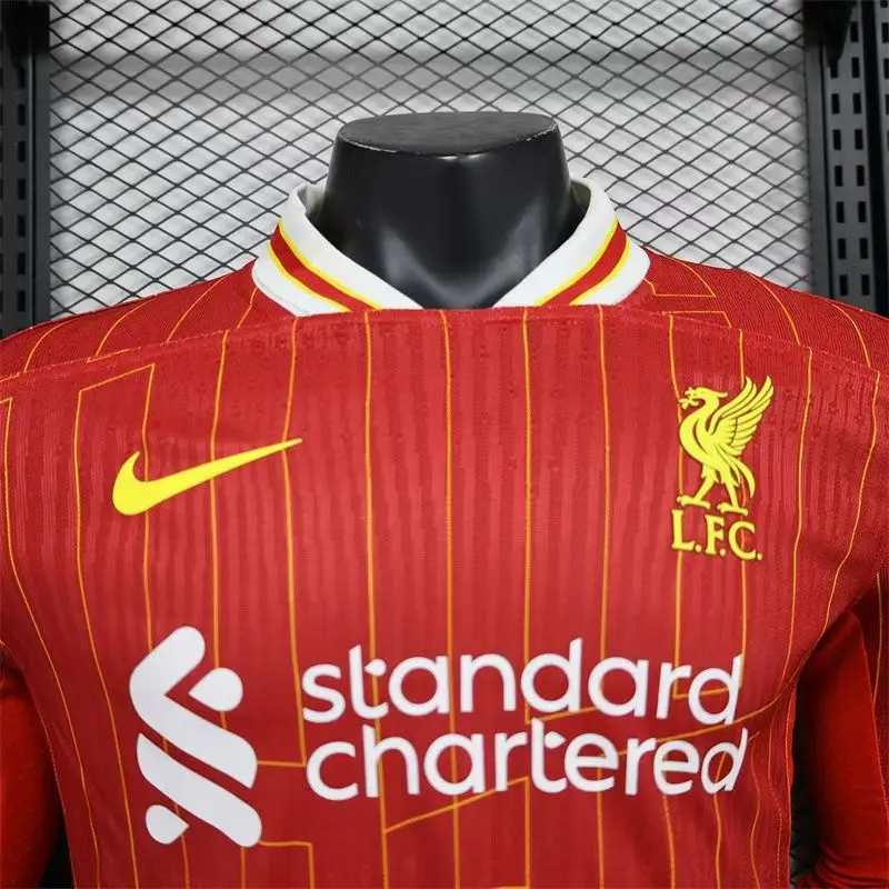24-25 Liverpool Home Player Version Long Sleeve - view 7