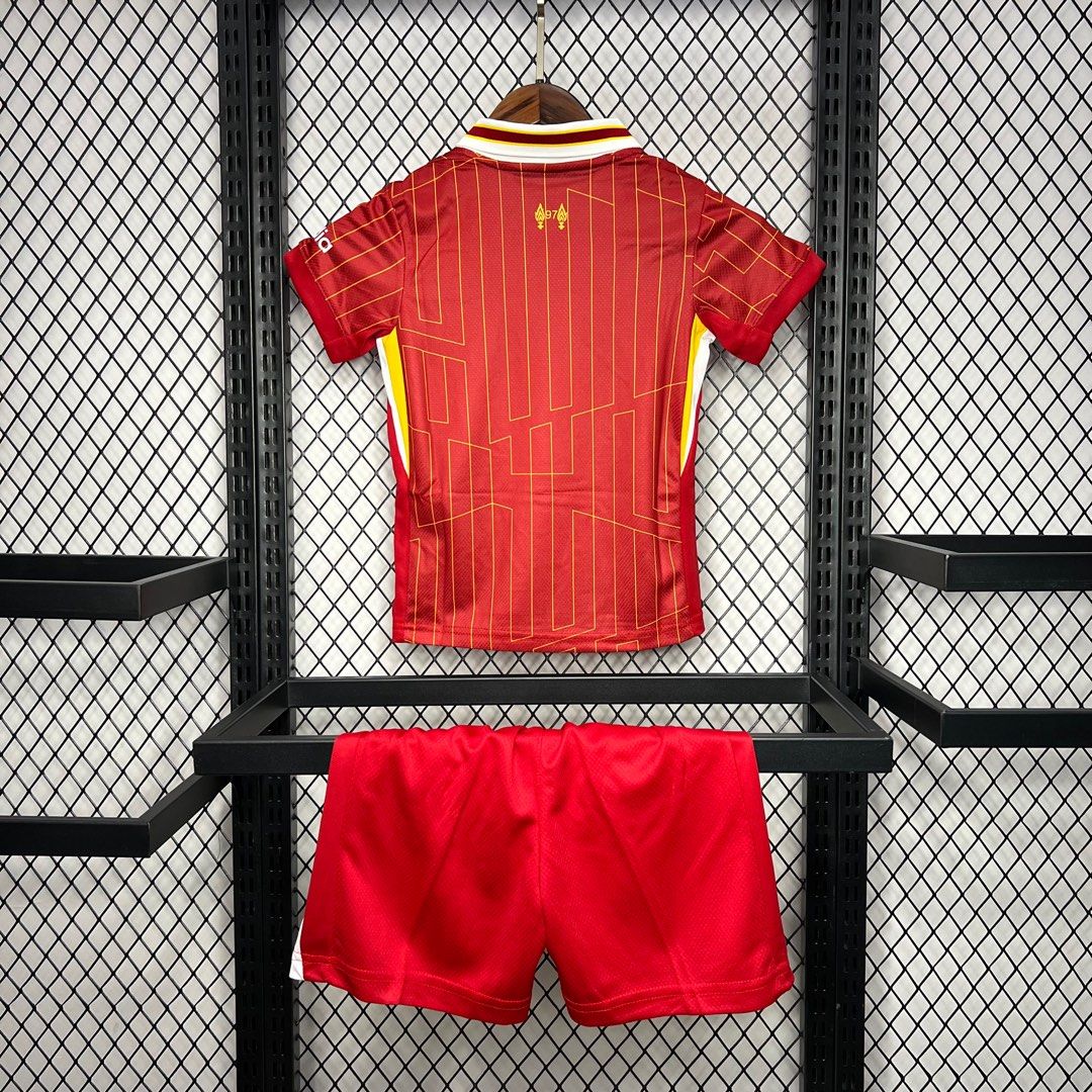 24-25 Liverpool Home Football Kids Kit Jersey+Shorts - view 3