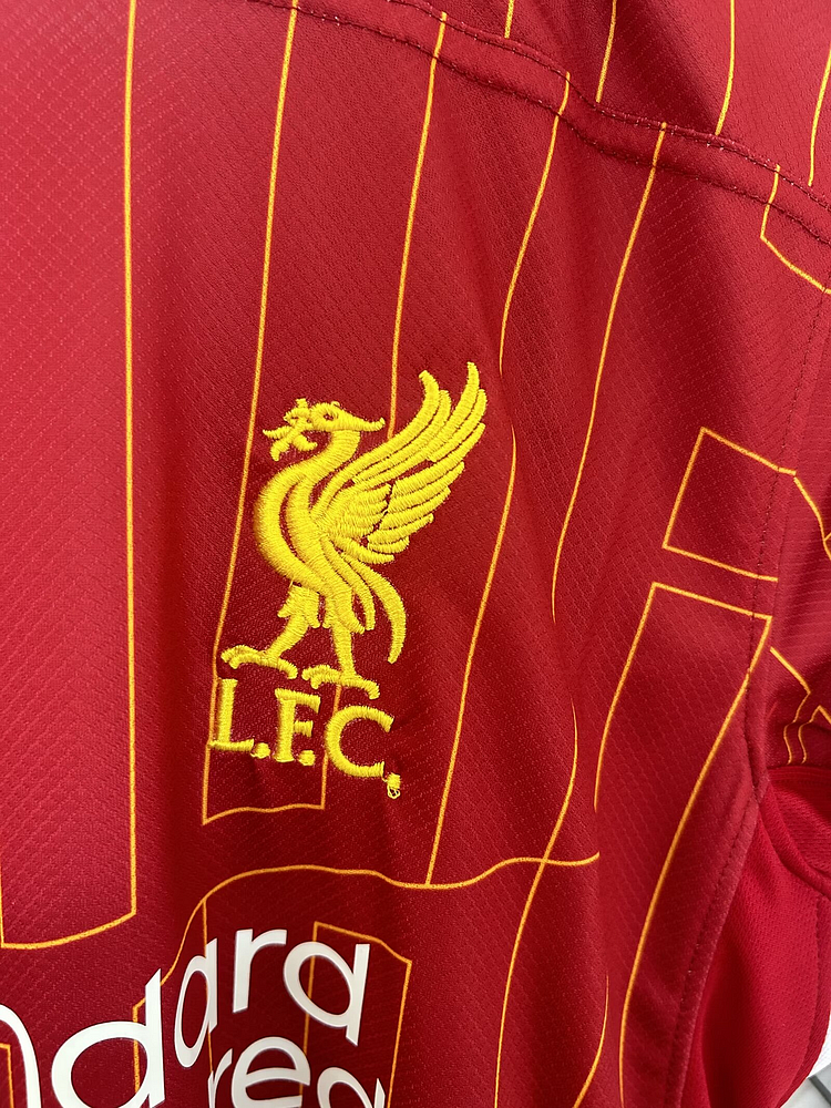 24-25 Liverpool Home Football Jersey - view 6