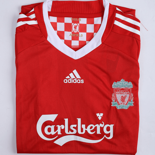2008/09 Liverpool Home Retro Version Jersey - view 4