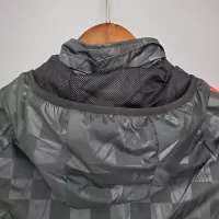 2021/2022 Liverpool Windbreaker Black-Grey Plaid Soccer Jersey 1:1 Thai Quality - view 5