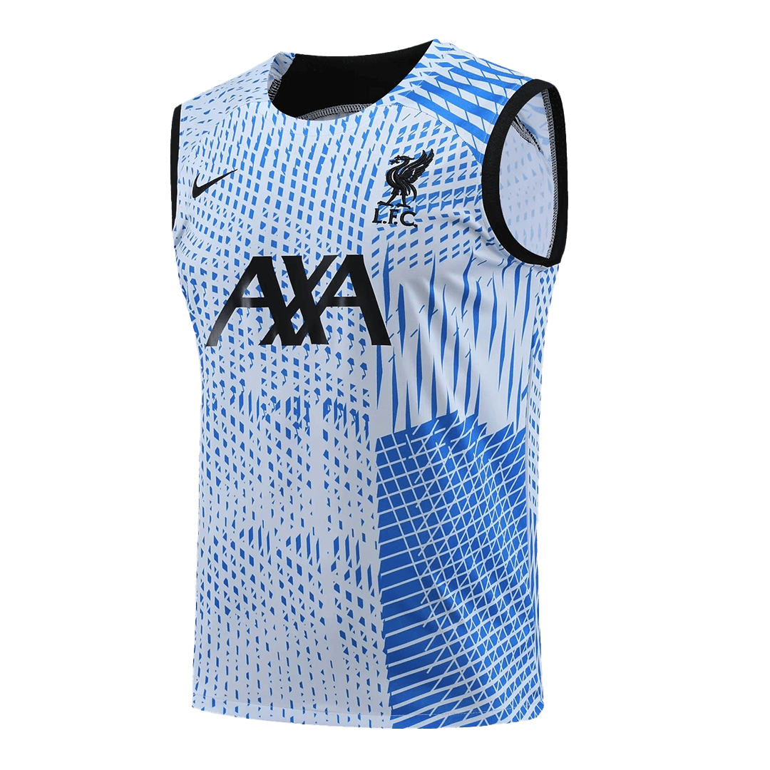 Liverpool Sleeveless Training Kit White&Blue 2023/24 - view 13