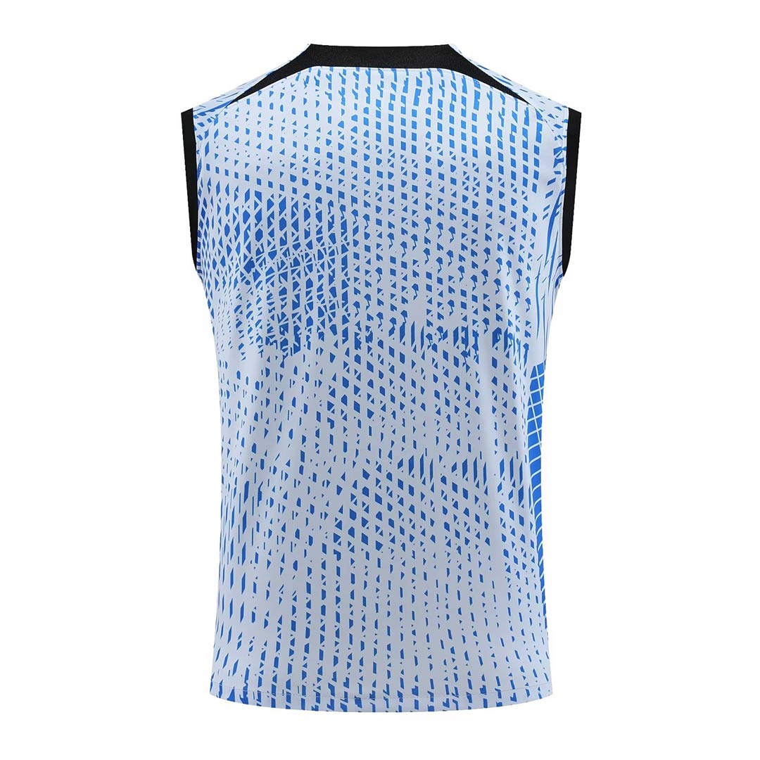 Liverpool Sleeveless Training Kit White&Blue 2023/24 - view 9