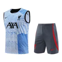 Liverpool Sleeveless Training Kit White&Blue 2023/24 - view 10