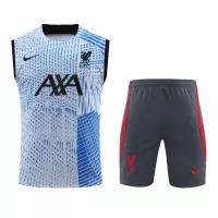 Liverpool Sleeveless Training Kit White&Blue 2023/24 - view 11