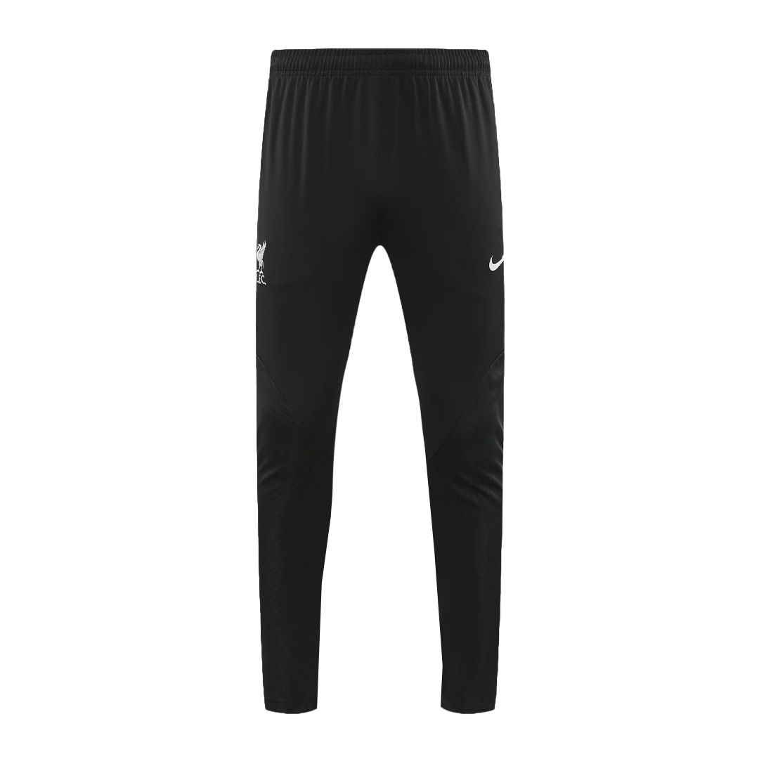 Kids Liverpool Zipper Sweatshirt Kit(Top+Pants) Black 2023/24 - view 10