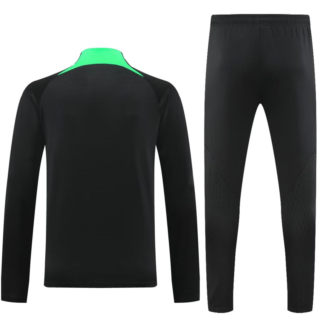 Liverpool Zipper Sweat Kit(Top+Pants) Black 2023/24 - view 3