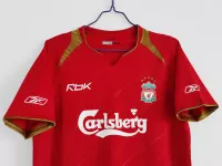 05-06 Liverpool Home Retro Jersey - view 7