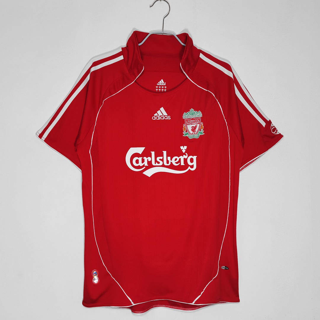 06-07 Liverpool Home Retro Jersey - view 15