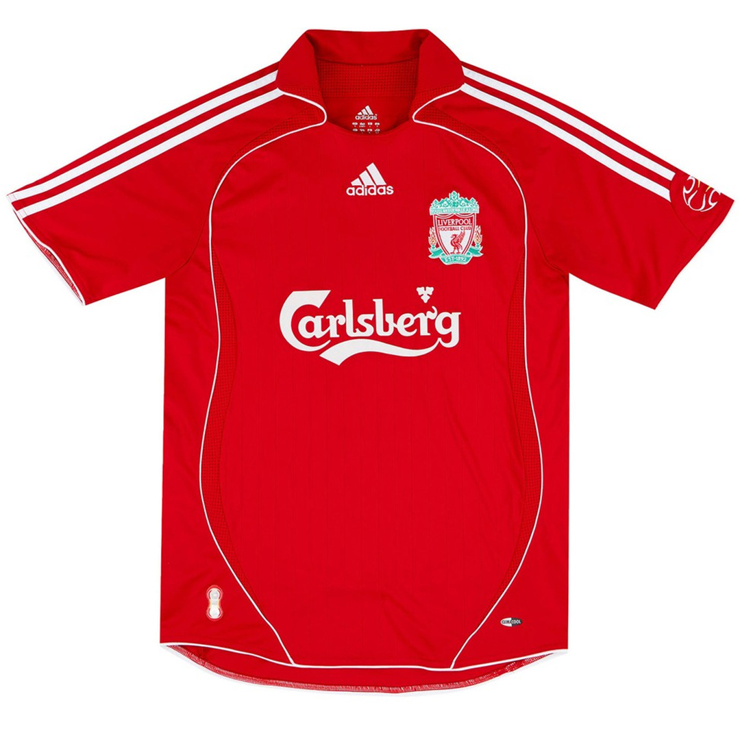 06-07 Liverpool Home Retro Jersey - view 4