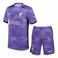 23-24 Liverpool Third Away Kit Jersey+Shorts - view 1