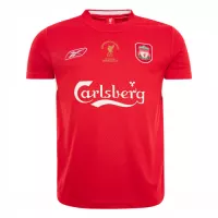 2005 Liverpool Gerrard #8 Home UCL Final Retro Jersey - view 4