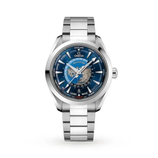 Omega Seamaster Aqua Terra Men Automatic Blue Stainless Steel Watch O22010382003001