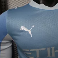26-27 Manchester City Home Soccer Jersey Player Version Long Sleeve - view 12