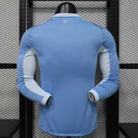 26-27 Manchester City Home Soccer Jersey Player Version Long Sleeve - view 5