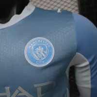 26-27 Manchester City Home Soccer Jersey Player Version Long Sleeve - view 10