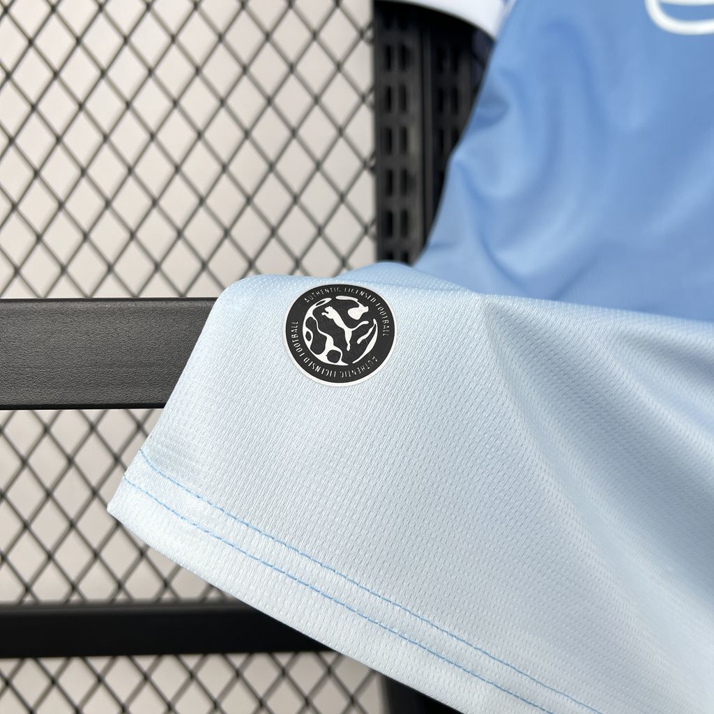 26-27 Manchester City Home Soccer Jersey - view 7