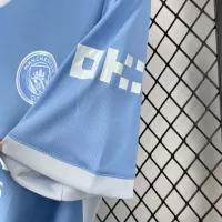 26-27 Manchester City Home Soccer Jersey - view 8