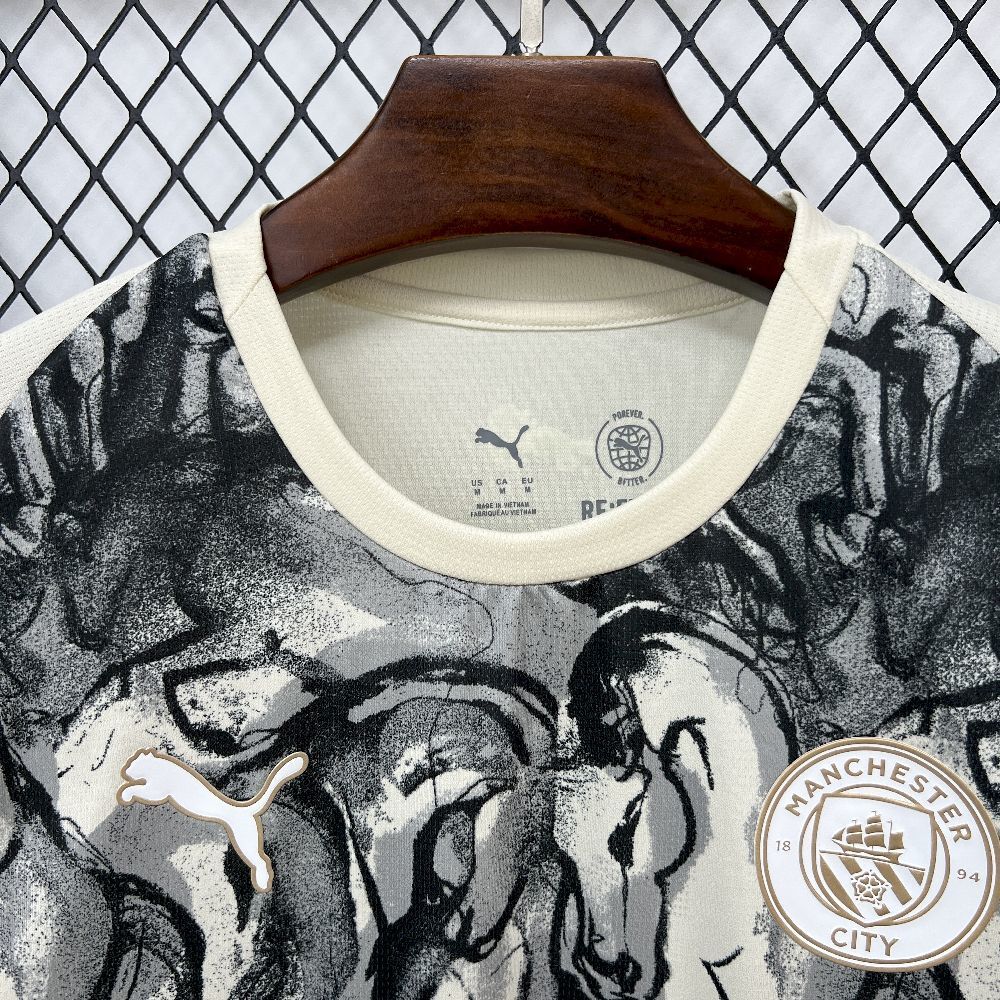 25-26 Manchester City Year of the Horse Soccer Jersey - view 7