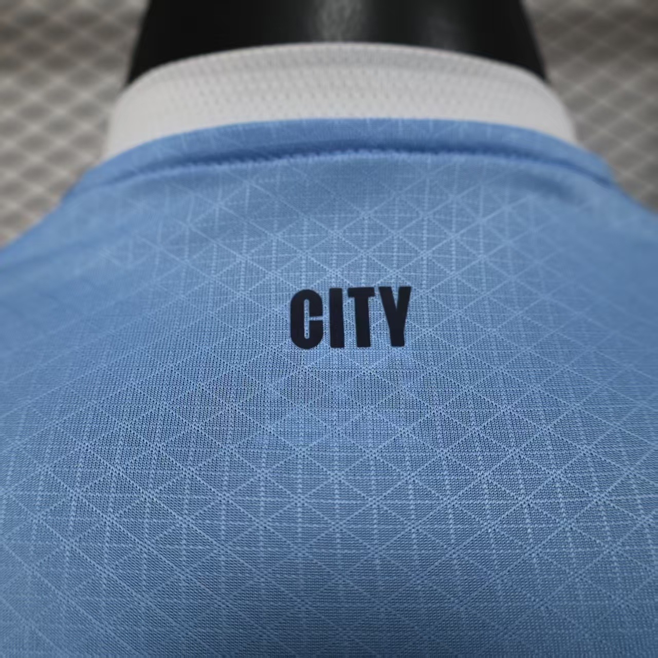 25-26 Manchester City Home Soccer Jersey Player Version Long Sleeve - view 7