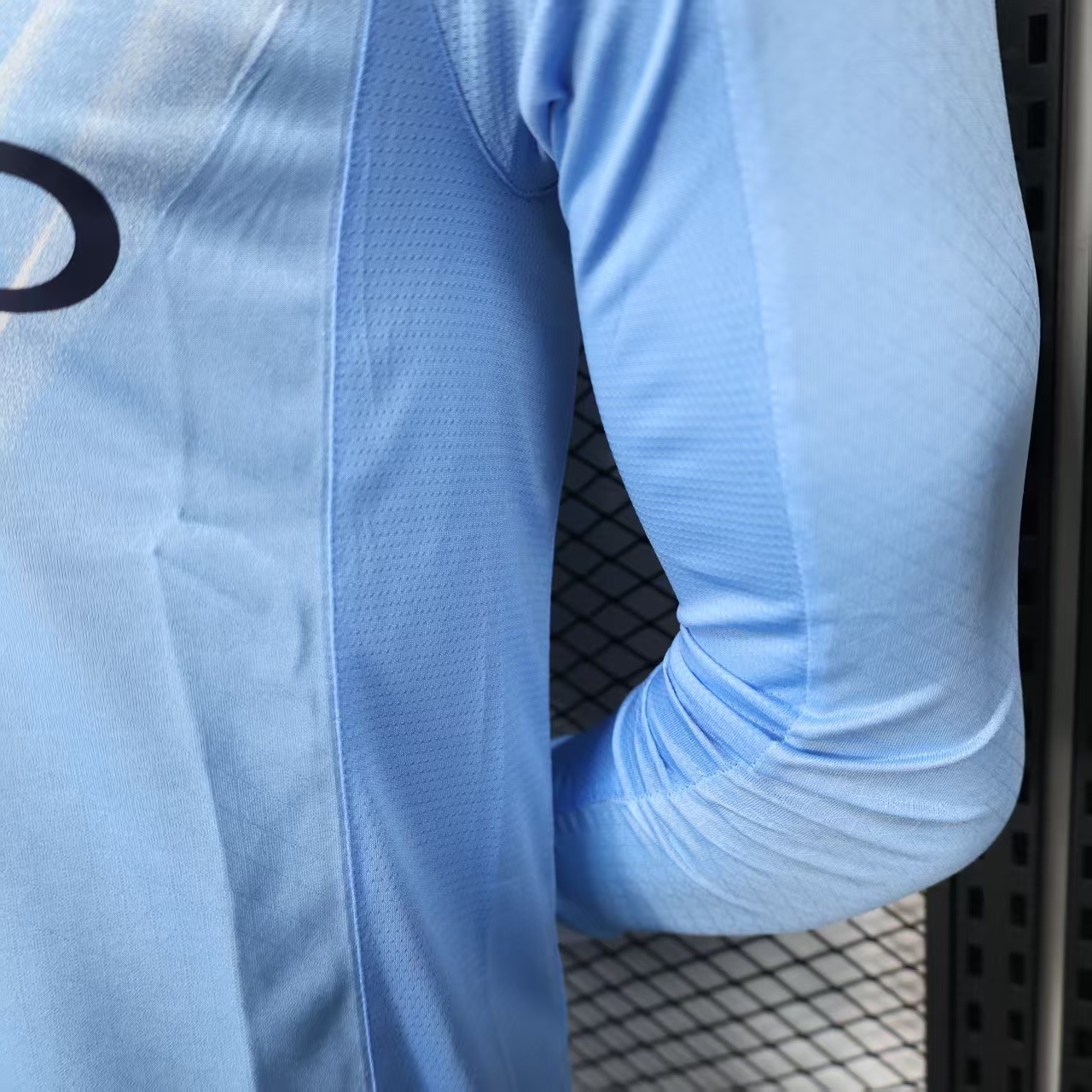 25-26 Manchester City Home Soccer Jersey Player Version Long Sleeve - view 11