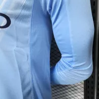 25-26 Manchester City Home Soccer Jersey Player Version Long Sleeve - view 11