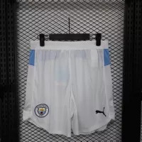 25-26 Manchester City Home Soccer Shorts Player Version - view 1