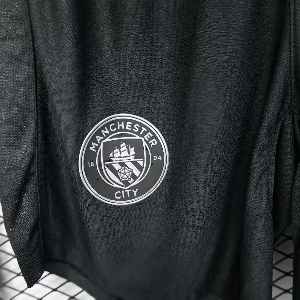 25-26 Manchester City Third Away Soccer Shorts Player Version - view 8