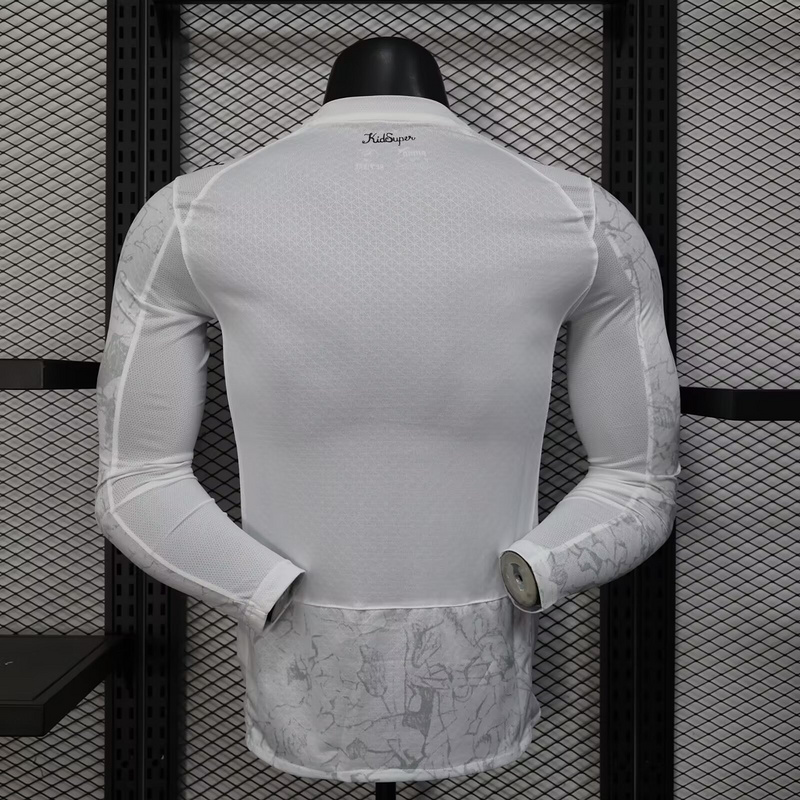 25-26 Manchester City Away Soccer Jersey Long Sleeve - view 3
